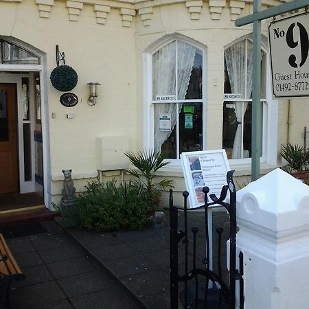 No. 9 Guest House Llandudno Eksteriør bilde
